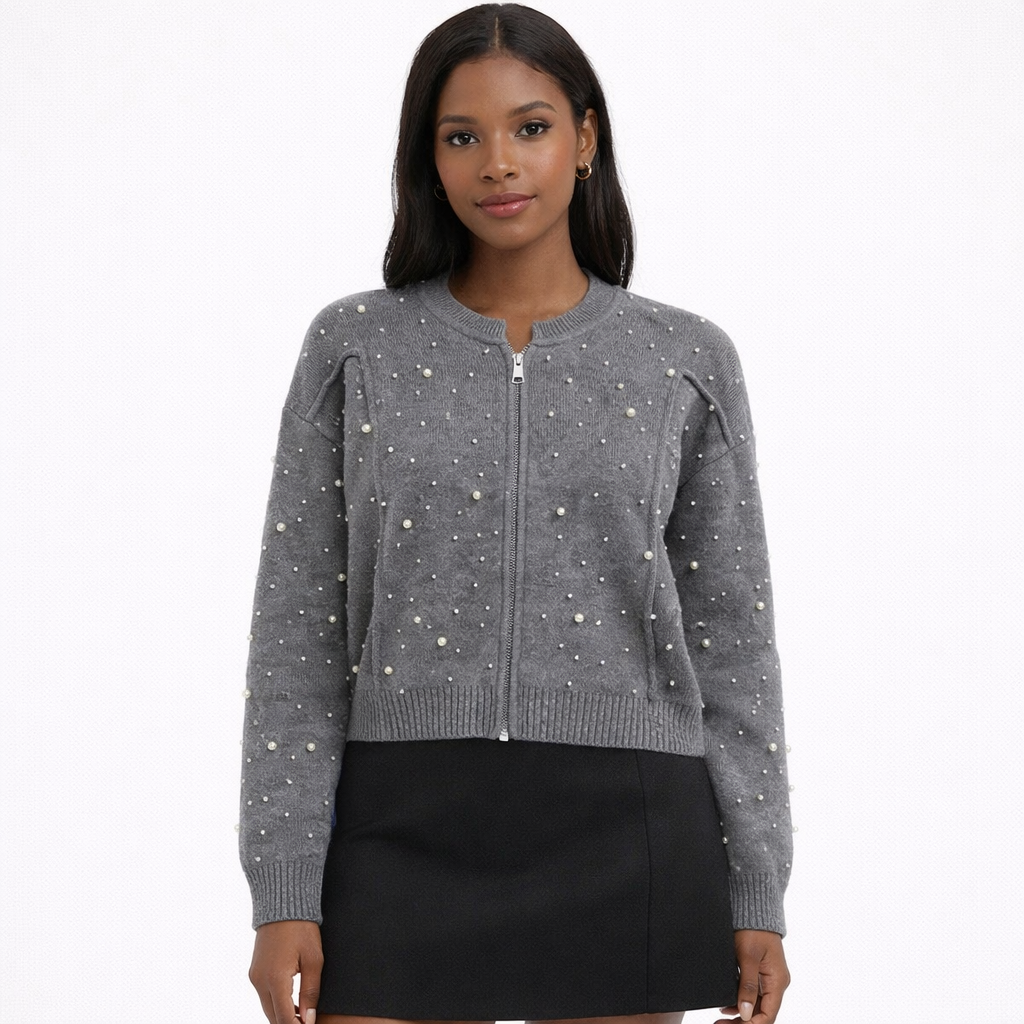 Bluza Literary Retro Zip – Casual Comfort