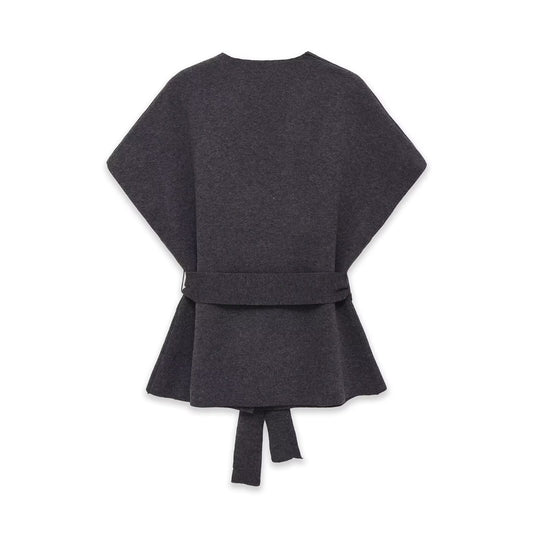 Top V-neck z Rękawem