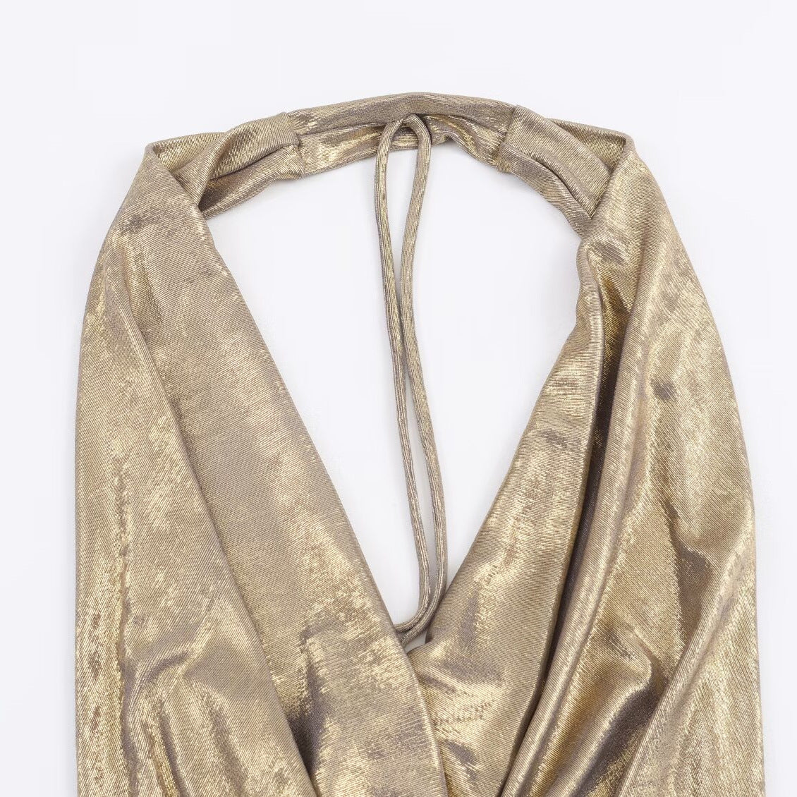 Top Strapless Gold – Evening Elegance